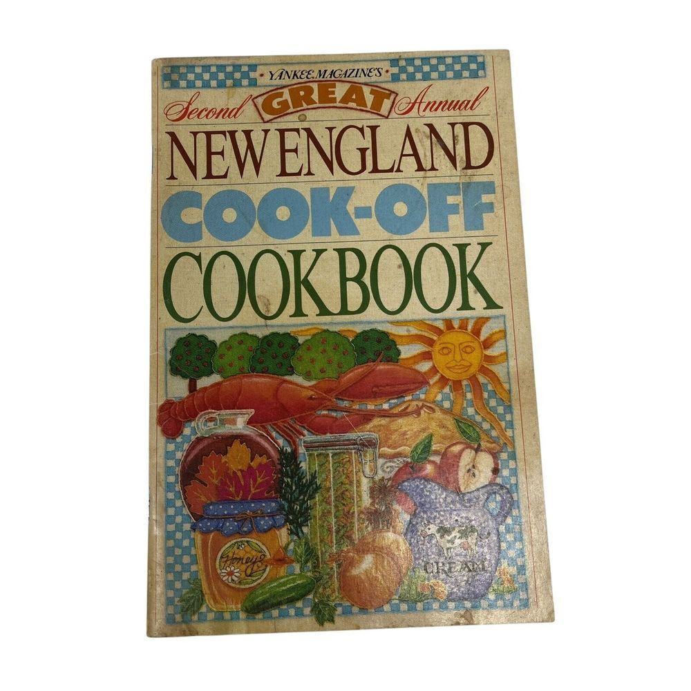 Yankee Magazines 2nd Annual Great New‎ England Cook-Off Cookbook 1988 Booklet